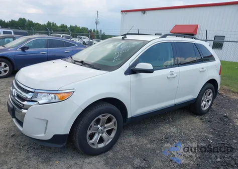 2013 Ford Edge Sel z USA, uszkodzony, nr VIN 2FMDK3JC6DBB93874